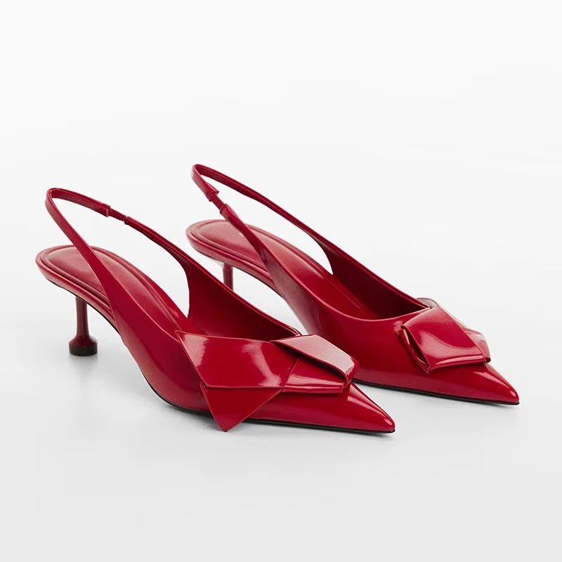 2026 Summer New Women'S Shoes Fashion Banquet Work Fine Heel Women'S Sexy High Heel Sandals