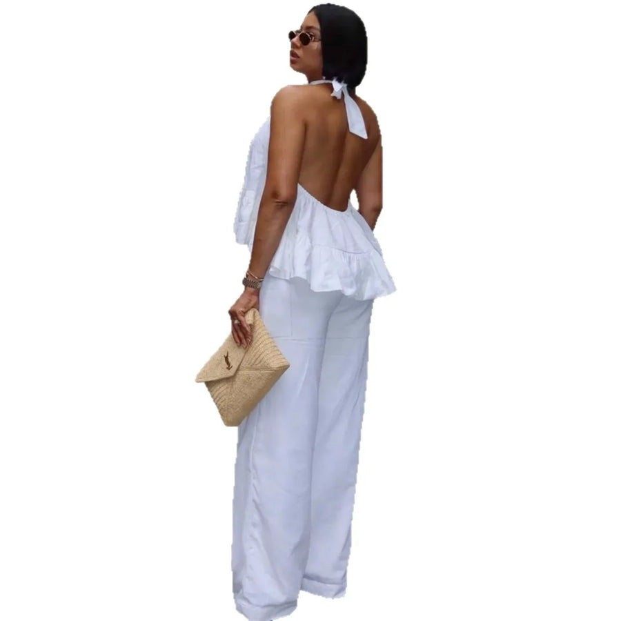 Ensemble femme deux pieces decontracte vue complète