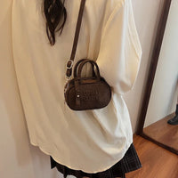 Unique Luxury Diaper Bag: Elegant Crossbody Messenger Bag for Women with Designer Letter Logo and Large Capacity Vintage Tote