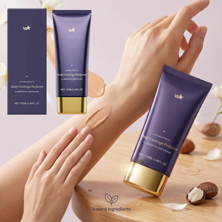 Perfect Full Body Coverage Concealer Foundation Waterproof Flawless Finish Concealer Easy Hide Skin Blemishes Scar & Body Tattoo