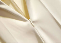 2026 Summer Long Pants, Slimming High-Waisted Draped Wide Leg Blazer Pants, Suspender Trousers Jumpsuit
