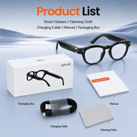 DPVR G1 Smart AI Glasses - Wearable Smart Glasses with 141-Language Translation, Smart Image Recognition, 1080P Offline Video Recording for Everyday Moments, Photochromic Lenses, Never Miss a Great Moment Again Camera BT, Ideal Father