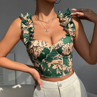 Corset Crop Tops Trend Sexy Women'S Clothing Bustier Summer Fashion Camisole Slim Fit Vests Body Shaper Tank Top Overbust Korset