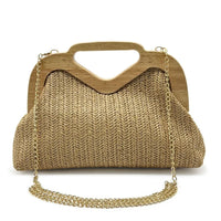 2026 Summer'S Main New Product Is the Wooden Evening Bag for Ladies at Banquets