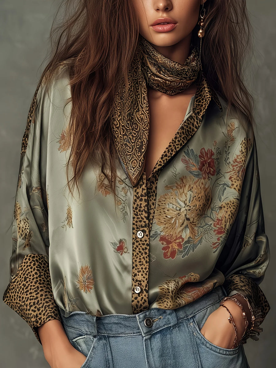 Chemisier Léopard Femme | Élégant et Tendance
