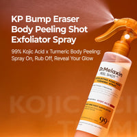 [Dr.Melaxin Official] Peel Shot Keratin Care Kojic Acid Turmeric Spray 200Ml Pore Clearing Exfoliating Formula Skin Repair Scrub