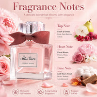 50Ml/Bottle Floral Sweetheart Perfume EDT Eau De Toilette Durable Fragrance Portable Travel Set Gift First Choice