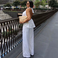 Ensemble femme deux pieces decontracte vue complète