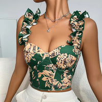 Corset Crop Tops Trend Sexy Women'S Clothing Bustier Summer Fashion Camisole Slim Fit Vests Body Shaper Tank Top Overbust Korset