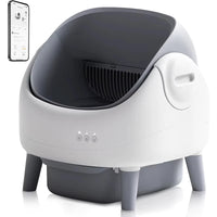 Low Noise Odor-Proof Wifi Remote App Control Large Electric Automatic Smart Open Top Self-Cleaning Cat Toilet Litter Box