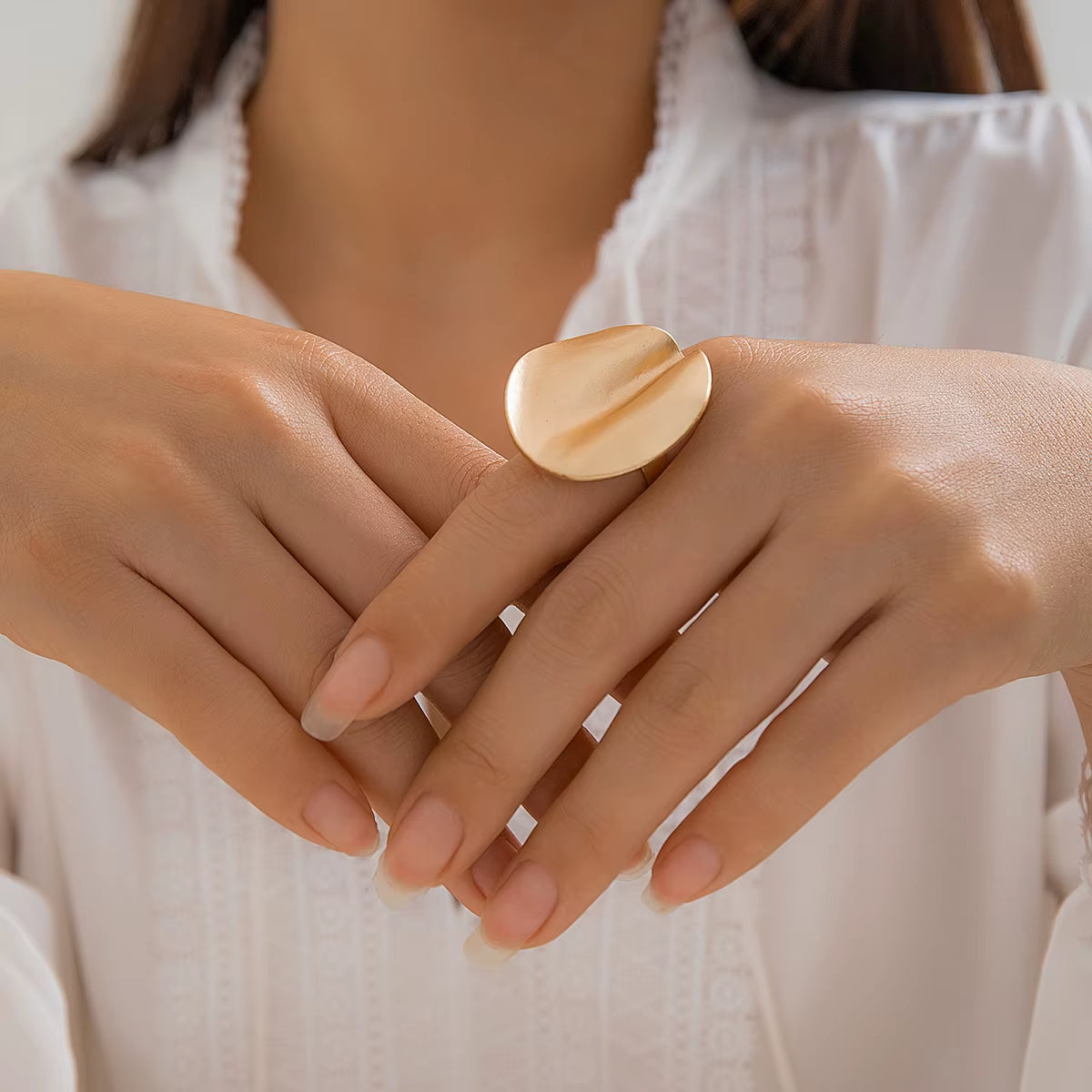 Bagues Géométriques Femme | Asymétriques et Ajustables