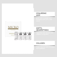 1Pc Collagen Anti-Wrinkle Essence Hydrating Firming Pore-Cleaning Anti-Aging Essence Set