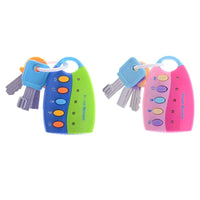 Baby Toy Musical Car Key Vocal Smart Remote Car Voices Pretend Play Educational Toys for Children Baby Music Toys