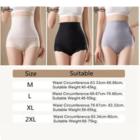 Slimming Shorts Women Body Shaper High Waist Flat Belly Sheathing Panties Hip Lift Shaping Underwear Tummy Control Shapewear