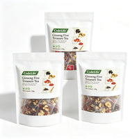 Wellness Scented Tea, Traditional Ginseng Five Treasure Formula with Red Date, Wolfberry and Mulberry