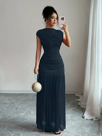 2026 Fashion Sleeveless Dresses for Women Summer Ship Leader Women Dress Slim Folds Dress Women Vestidos De Verano Mujer Q1848