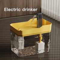 Automatic Cat Water Dispenser, Capacity of 50.72 Ounces, USB Powered Pet Water Dispenser, Suitable for Cats and Dogs,