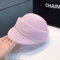 New Spring and Summer Thin Breathable Equestrian Hats for Women Show Small Face Outdoor Travel Photo French Elegant Retro Berets