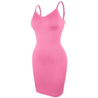 Suspender Dress Shaper Women New Slim Fit Dress Sexy Tummy Control Full Slips Breathable Body Shaper Slim S-3XL plus Size