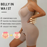 Bodysuit Shapewear Women Tummy Control Full Body Shaper Seamless Open Crotch Shorts Waist Trainer Butt Lifter Slimming Underwear