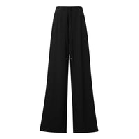 Women Wide Leg Pants Ankle Length Office Autumn Casual Loose Trouser Versatile Essential Woman Bottoms Clothing 12623017