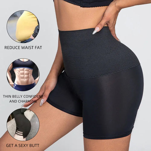 1Pcs Women Shapewear Tummy Control Body Shaper Shorts Butt Lifter Panties High Waisted plus Size Underwear Slimming Boxer Brief