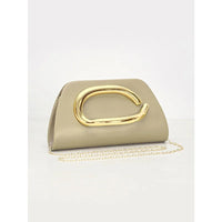 Women'S Evening Bag Party Banquet Chain Crossbody Bag Luxury Designer Gold Metal Buckle Box Clutch Fashion Shoulder Bag Wallet