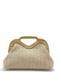 2026 Summer'S Main New Product Is the Wooden Evening Bag for Ladies at Banquets