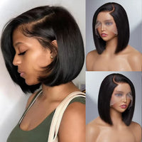 2026 News Bob Wig 13X4 Hd Lace Front Wigs for Black Women Glueless Lace Front Wigs Pre Plucked Pre Cut Straight Bob