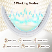 Electric EMS V Face Lifting Beauty Device 6 Modes 8 Levels Micro-Current Facial Firming Massager Double Chin Removal Skin Care