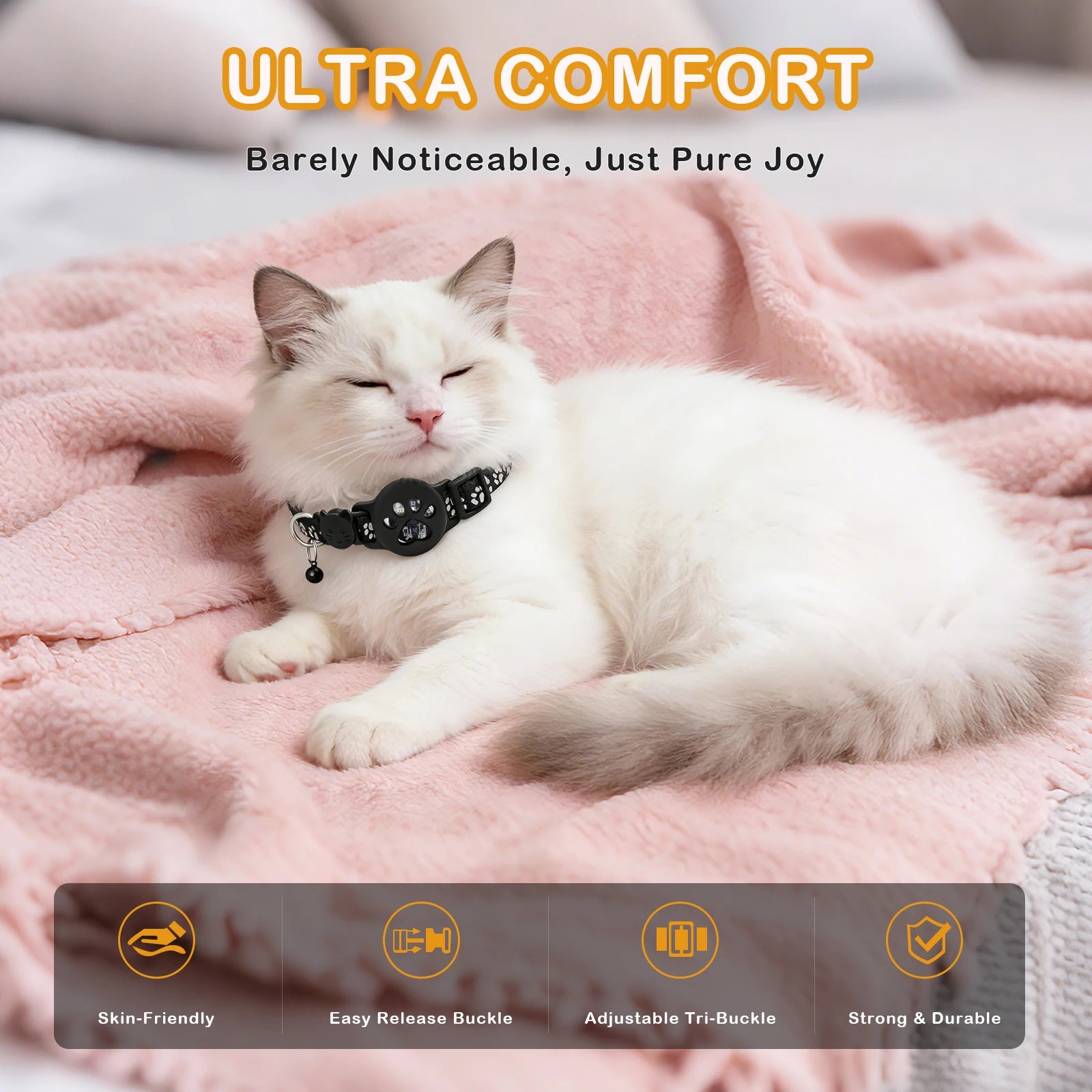 2 Kinds of Multifunctional Pet Smart GPS Trackers Cat Trackers GPS Collar Pet Kitten GPS Collar Pets Accessories Ios Compatible