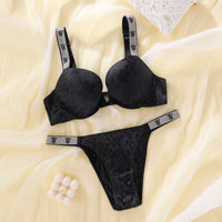 Victoria Secret Bombshell Push up Bra Panty Set Women Lace Mesh Sexy Lingerie Sleepwear Pajama Suit Comfort Soft Airy