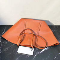 Oversize Arc-Shaped Design Tote Bags for Women Luxury Designer Handbags and Purses 2025 New in PU Wide Shopper Underarm Shoulder