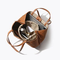 New Leather Premium Sense Light Luxury Large Capacity Tote Bag Women'S Handbag Commuter Shoulder Bag