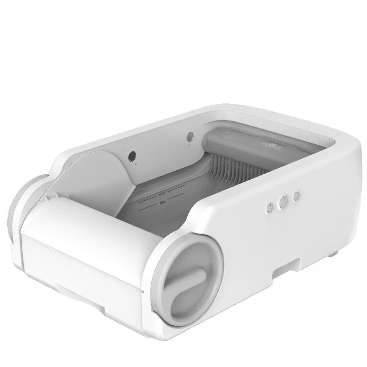 Open Automatic Cat Litter Box Smart Self-Cleaning Remote Control via App Cat Toilet Litter Tray New Electric Cat Toilet