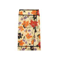 TFMLN Women Vintage Floral Print Midi Skirt Front Split Hem Straight High-Waisted 2026 Summer Pencil Skirt Chic Casual Lady New