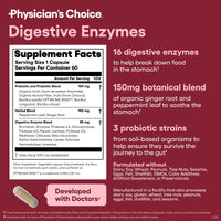 Physician'S Choice Digestive Enzymes - Bloating & Mealtime Discomfort Support with Probiotics + Prebiotics for Digestion & Gut Health