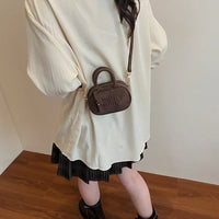 Unique Luxury Diaper Bag: Elegant Crossbody Messenger Bag for Women with Designer Letter Logo and Large Capacity Vintage Tote