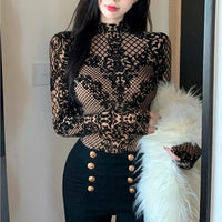 Summer Chic Streetwear Flocking Slim Bodysuit Women Sexy Backless Rompers Female Fashion Korean Bodycon Jumpsuits