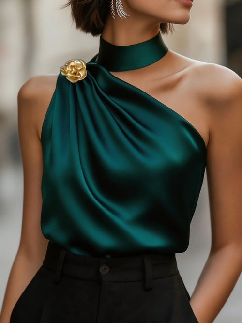 Chemisier Chic Femme Dos Nu | Élégant et Tendance