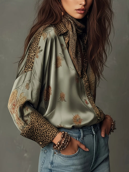 Chemisier Léopard Femme | Élégant et Tendance