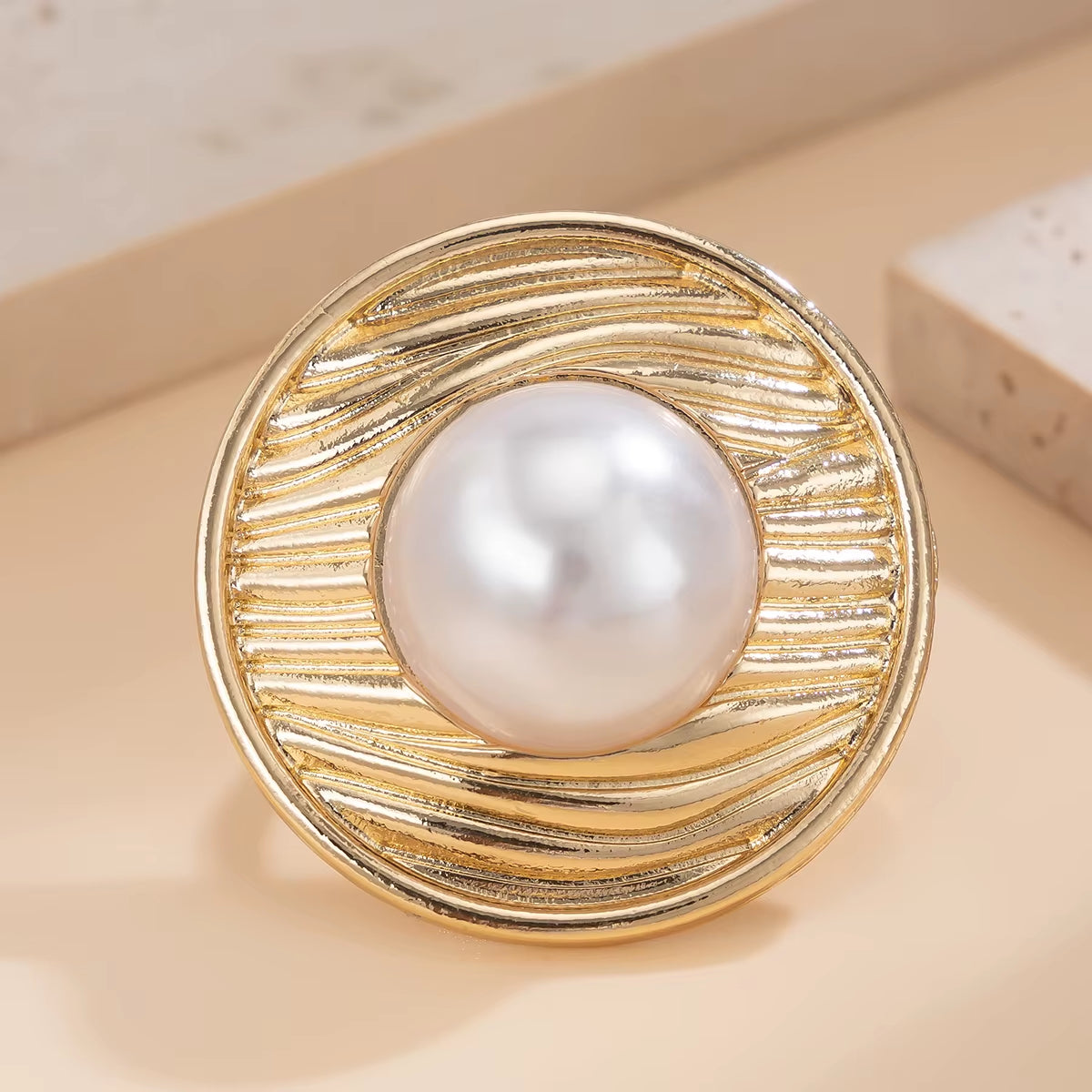 Bagues Tendance Femme | Métal et Perles Élégantes