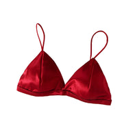 Women'S French Style Bra Girl Wrapped Chest Adjustable Shoulder Strap Single Buckle Satin Sexy Tube Top Underwear Lingerie
