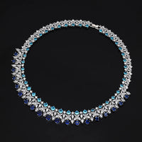 2025 New 4-Piece Ring Cubic Zirconia Bridal Wedding Jewelry Set, Dubai Nigeria Crystal Wedding Jewelry Set