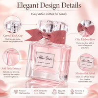 50Ml/Bottle Floral Sweetheart Perfume EDT Eau De Toilette Durable Fragrance Portable Travel Set Gift First Choice