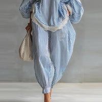 Ensemble Deux Pièces Femme | À Rayures Tendance