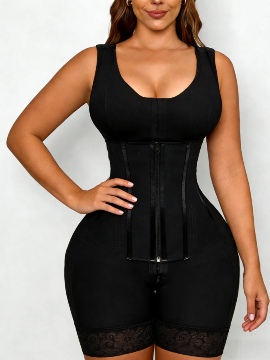 1Pc Women Colombian Shapewear,Faja Body Shaping , Tummy Control Body Shaperwear, Buttock Lifting,Thigh Slimming Bodysuit