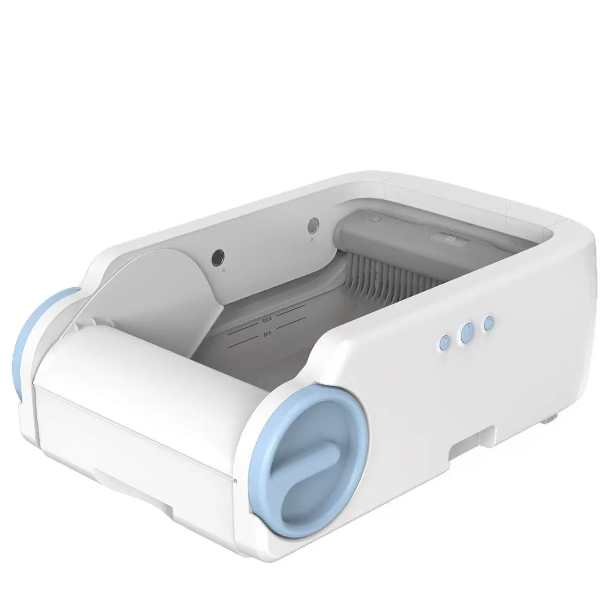 Open Automatic Cat Litter Box Smart Self-Cleaning Remote Control via App Cat Toilet Litter Tray New Electric Cat Toilet
