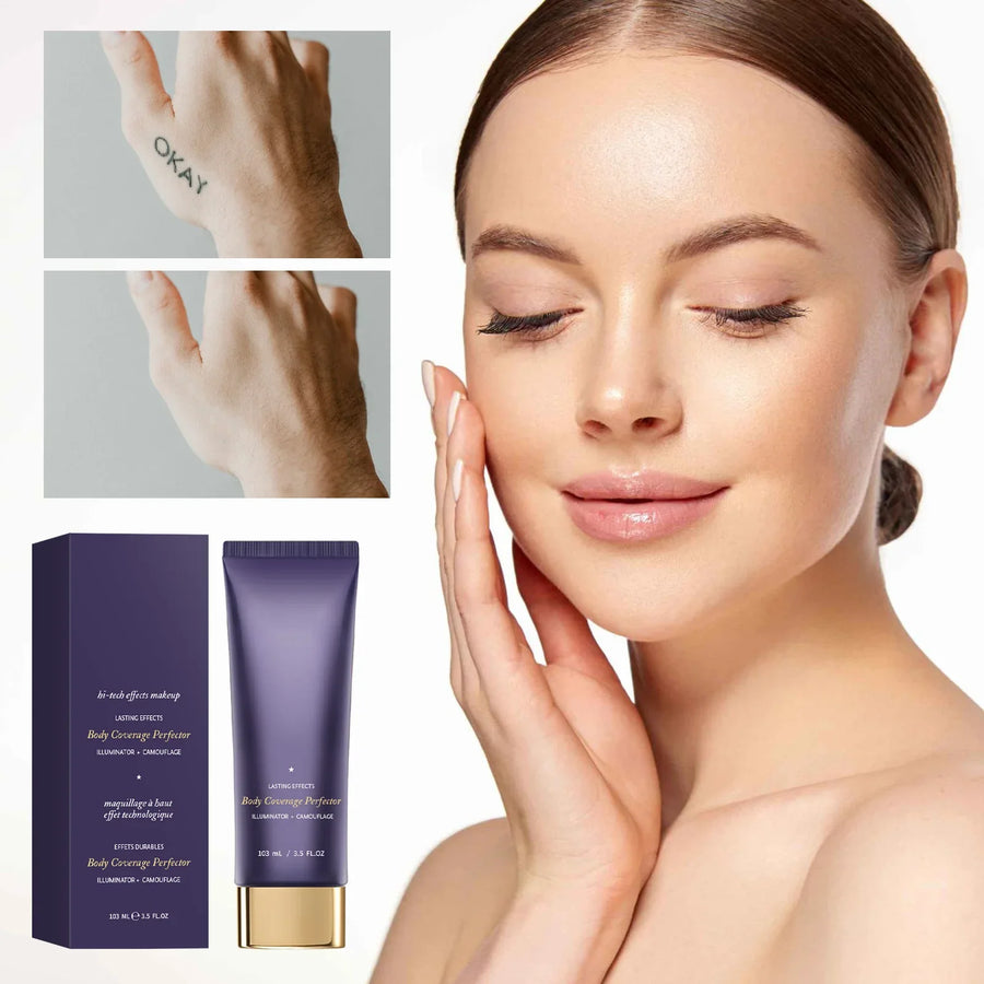 103Ml Waterproof Body Makeup Natural/Warm/Deep/Golden Colors - Dark Spots for Face Arms Legs Full Coverage Concealer Cream