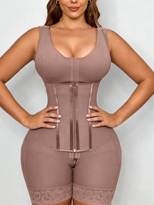 1Pc Women Colombian Shapewear,Faja Body Shaping , Tummy Control Body Shaperwear, Buttock Lifting,Thigh Slimming Bodysuit